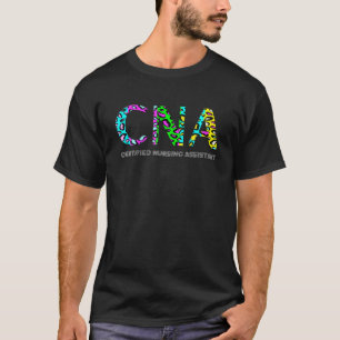 Camiseta Leopardo Assistente de Enfermagem de Enfermagem Ce