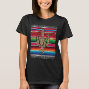 Camiseta Leopardo Cactus Mexicano Cinco de Mayo