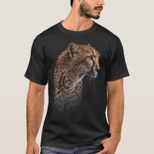 Camiseta Leopardo Cheetah Tiger Lepard Face Lion Cat