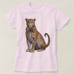 Camiseta Leopardo Coquete com Laço – Estética Feminina Pers