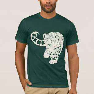 Camiseta Leopardo de neve
