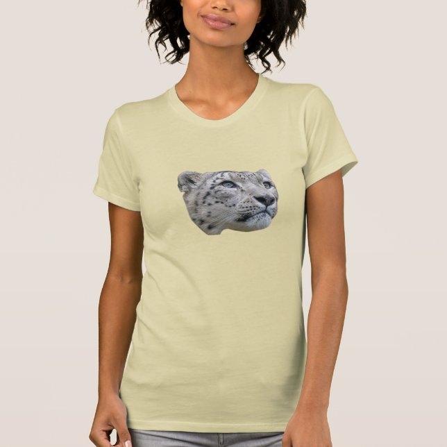Camiseta Leopardo de neve (Frente)