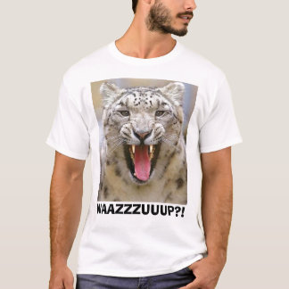 Camiseta Leopardo de neve divertido
