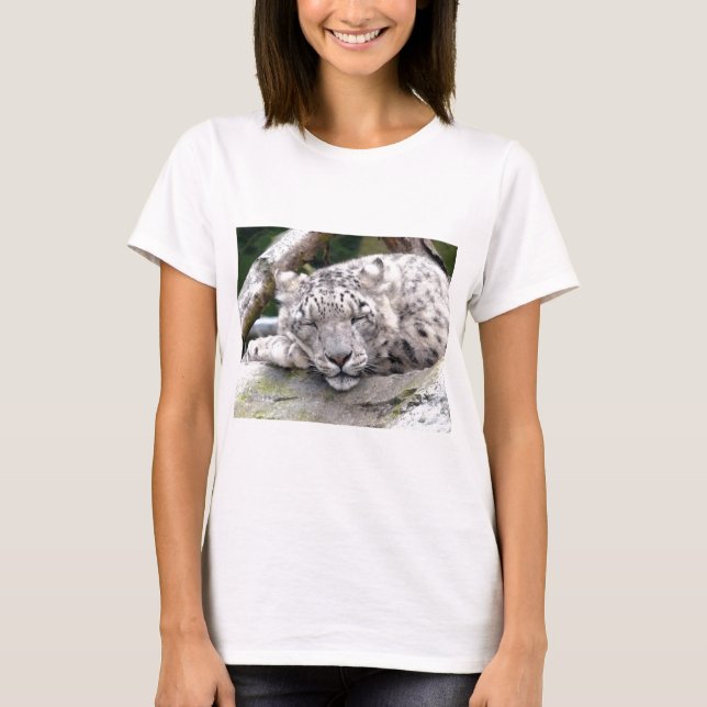 Camiseta Leopardo de Neve - lindo! (Frente)