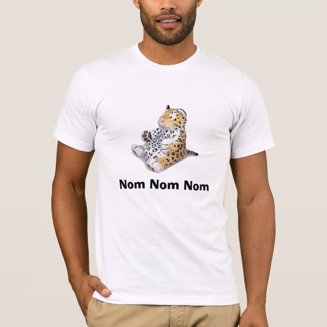 Camiseta Leopardo de Nom Nom Nom (Frente)