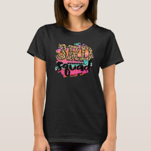 Camiseta Leopardo do Quadrado do 3º ano retorna ao Ensino E