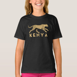 Camiseta Leopardo Do Quênia