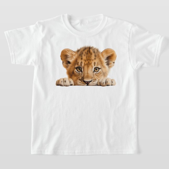 Camiseta Leopardo Espiando (Postura )