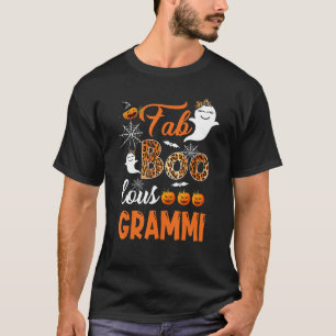 Camiseta Leopardo Fab Boo Lous Grammi Assustador Festa de H
