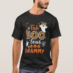 Camiseta Leopardo Fab Boo Lous Grammy Assustador Festa de H