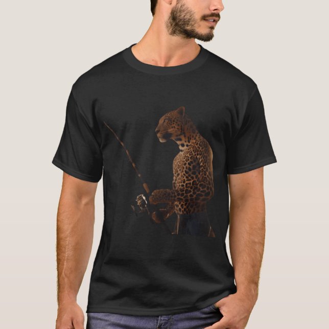 Camiseta leopardo-fisher (Frente)