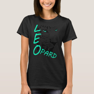 Camiseta Leopardo Leopardo Grande Prêmio de Gatos