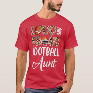 Camiseta Leopardo Louco e Orgulhosa Família de Tias America