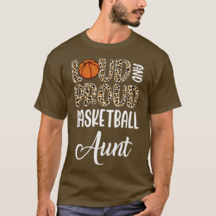 Camiseta Leopardo Louco Orgulhosa Família Americana de Tia 