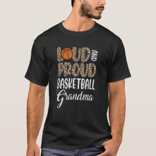 Camiseta Leopardo Louco Orgulhoso Americano de Basquete Vov
