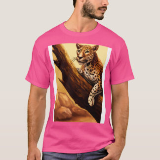 Camiseta Leopardo mente na árvore 2
