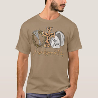 Camiseta Leopardo Muito Pode Acontecer Em 3 Dias Jesus Pásc