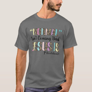 Camiseta Leopardo normal não está voltando, mas Jesus está