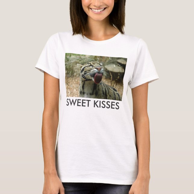 Camiseta Leopardo nublado (Frente)