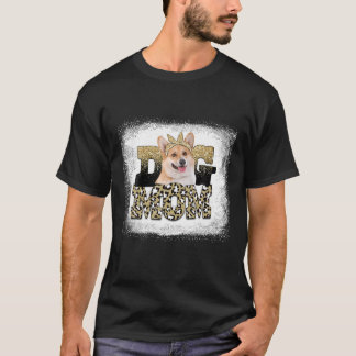 Camiseta Leopardo Ocidental Pembroke Welsh Corgi Mãe da Mãe