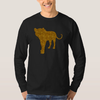 Camiseta Leopardo Para Meninas Panther Animal Grande Gato
