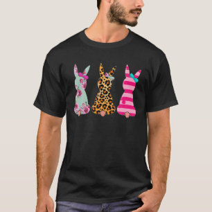 Camiseta Leopardo Páscoa coelho coelho trio Felz pascoa bon