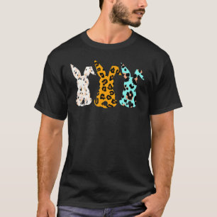 Camiseta Leopardo Páscoa coelho coelho trio Felz pascoa bon