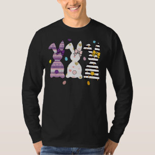 Camiseta Leopardo Páscoa Coelho Coelho Trio Páscoa Bonita D