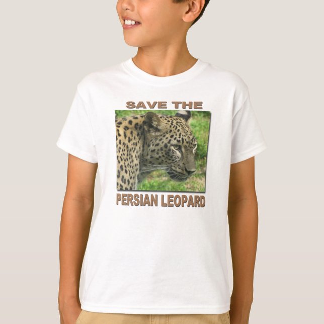 Camiseta Leopardo Persa (Frente)