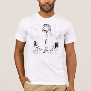Camiseta Leopardo preto e branco 4 da âncora