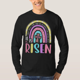 Camiseta Leopardo Rainbow Ele Está Riscado Jesus Christian