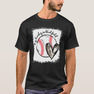 Camiseta Leopardo Sangrado Meu Coração Está Naquele Campo B