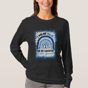 Camiseta Leopardo Santuário Azul Fita Diabetes Awar
