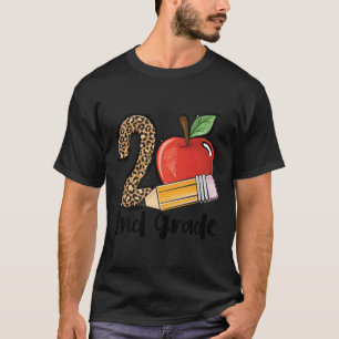 Camiseta Leopardo segundo Imprime De Volta Ao Professor Stu