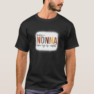 Camiseta Leopardo Ser Uma Nona Faz Minha Vida Completa Lua