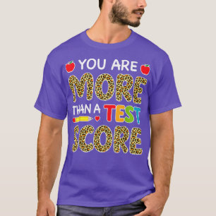Camiseta Leopardo, Você É Mais Do Que Um Teste De Testes De