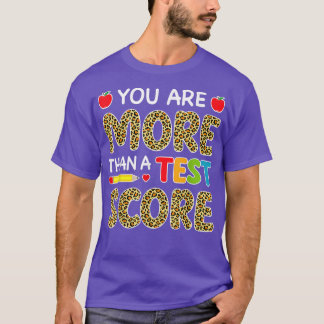 Camiseta Leopardo, Você É Mais Do Que Um Teste De Testes De