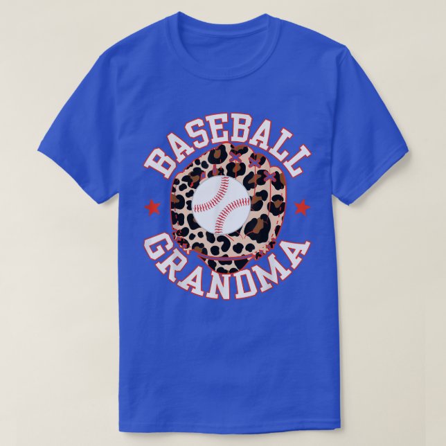 Camiseta Lepard Baseball Avó Baseball Lover (Frente do Design)