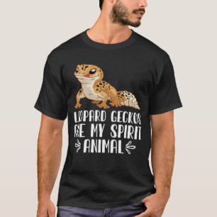 Camiseta Lepard Geckos É Meu Animal Espirituoso