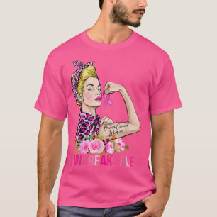 Camiseta Lepo Ininterrupto do Guerreiro do Cancer de Fita R