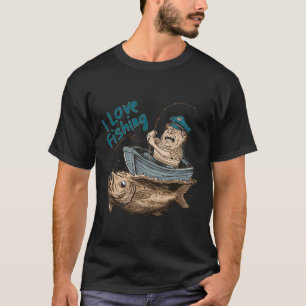 Camiseta Leporinus Simples com Faixas Verdes e Pretas Conto