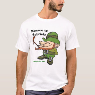 Camiseta Leprechaun, ameaça à sobriedade, a Dinamarca de St