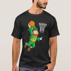 Camiseta Leprechaun Basball Dunk Boys St Patricks Da