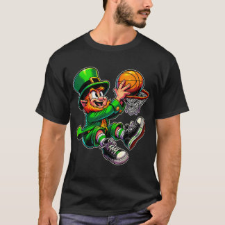 Camiseta Leprechaun Basball Playe Dia de São Patrício Irlan