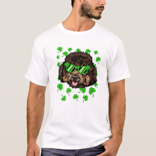 Camiseta Leprechaun Brown Poodle Rua.