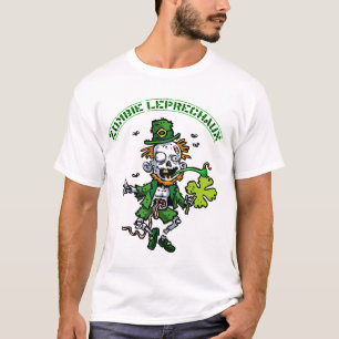 Camiseta Leprechaun do zombi