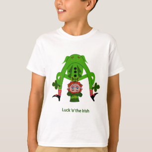 Camiseta Leprechaun engraçado
