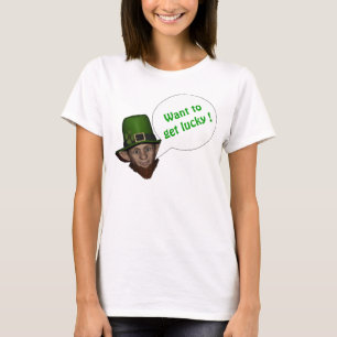 Camiseta Leprechaun engraçado