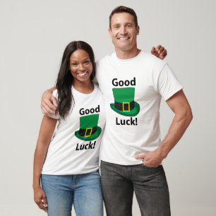 Camiseta Leprechaun Hat Boa Sorte Dia de São Patrício