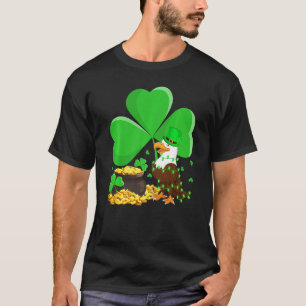 Camiseta Leprechaun Hat Shamrock Leaf Eagle Bird St Patrick